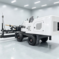 Machine de nivellement au laser pour béton, pour la construction de sols en béton de différentes épaisseurs