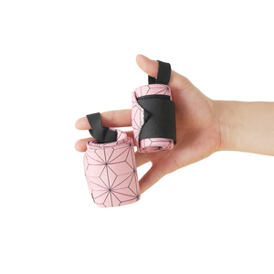 Custom Logo Wholesale Anime Berserk Adjustable Gym Deadlift Gym Lifting Weights Wrist Wraps with Thumb Loop - Product Image 5