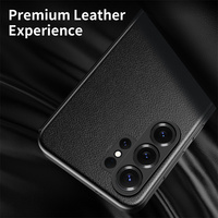 Funda de Cuero PU con Tapa Lateral Abatible y Función de Respuesta Libre para Samsung S26 S22 S23 Ultra A56 A57 A36 S24 S25 Plus