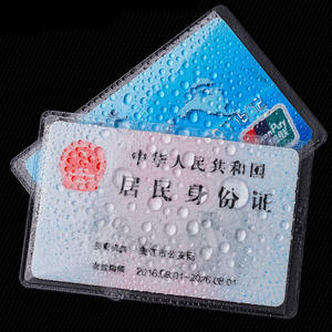 Bolsas de plástico con superficie de PVC transparente y escarchada de Kejea manejadas por serigrafía - Product Image 2