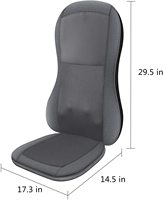 Phenitech Heizung Luftdruck Shiatsu Massage kissen Massage stuhl Sitz mit Vibration/Rollen