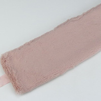 Manteau mi-long pour femme, tendance automne-hiver, en fausse fourrure imitation Rex Rabbit, col en fausse fourrure, épais et doux, avec boucle