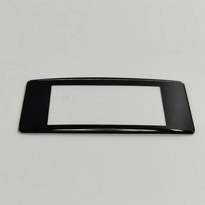 Custom Convex Glass with Single Curved Design & Polished Edges, Silk <b>Screen</b> Printing for Consumer Electronics Covers - Product Image 1