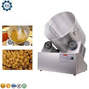 Máquina de Alta Capacidad para Sazonar <span class=keywords><strong>Palomitas</strong></span> de Maíz, Mezcladora y Recubridora para Saborizar <span class=keywords><strong>con</strong></span> Queso <span class=keywords><strong>Cheddar</strong></span> y Caramelo - Product Image 2