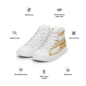 Scarpe alte in tela da uomo Abebe Shandy - Product Image 6