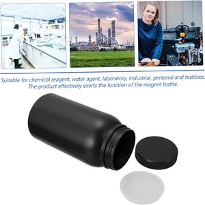 Pot à lait en poudre et à biscuits/bonbons de qualité supérieure, noir, de qualité alimentaire, sans BPA, 3,5 L (120 oz), avec couvercle à vis - Product Image 2
