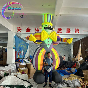 Halloween Festival <span class=keywords><strong>Parada</strong></span> Dekoration Walking aufblasbare Clown Kostüm aufblasbare Clown Puppe - Product Image 2