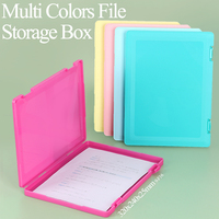 Porte-documents A4 en plastique YUZMEI avec porte-stylo, classeur pour photos, porte-documents pliable, dossier de couverture A4