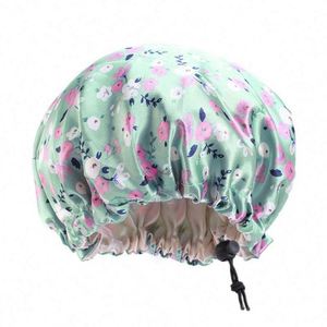 Kids Satin <b>Bonnets</b> Adjustable Reversible Sleeping Caps Soft Colorful Daily Four Seasons Caps for Children Teens Toddlers - Product Image 5