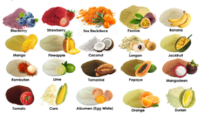 Toptan Doğal Gıda Sınıfı Meyve ve Sebze Tozu Karışımı, C Vitamini İçeren Varil Ambalajında - Product Image 4