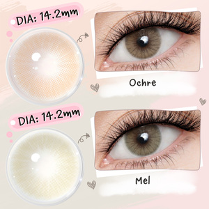 Hot Bán màu kính áp tròng Copacabana buzios ocher 14.2mm Rio Mel freshgo Mắt kính áp tròng lentilles Pour Les Yeux - Product Image 3