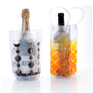 Productos de Tendencia 2026, Novedades, Bolsa de Vino Personalizada, Enfriador de Botellas de Vino, Bolsa de Cerveza Plegable Transparente y Portátil - Product Image 1