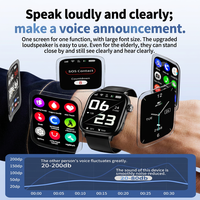 Montre connectée GPS 4G pour personnes âgées H36XG, appel SOS, appel vidéo, fréquence cardiaque, pression artérielle, température, alarme de chute, rappel de médicaments, WiFi