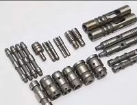 Punzones y Matrices de Acero para Moldes OEM, Recubrimiento Especial de Carburo de Tungsteno y Estaño, Punzones Rectos, Expulsores, Pasadores de Punzonado