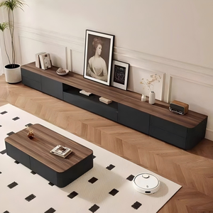 Mueble de <span class=keywords><strong>TV</strong></span> Moderno y Clásico de Lujo <span class=keywords><strong>MEGA</strong></span>, Mueble Metálico de Alta Calidad con Almacenamiento para Sala de Estar - Product Image 2