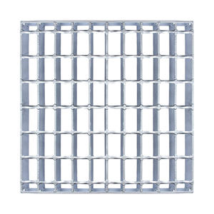 Grille de drainage en acier inoxydable, grille de drainage en acier soudé, tapis de porte en acier, clips - Product Image 1