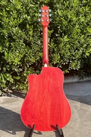 Aiersi Brand Custom Cutaway 41 Inch Laminated Alder Top Acoustic Guitar for Guitarist OEM ODM Musical Instrument