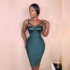 slim fit dress slacks Hervé Léger Kaitlyn Bandage Dress with Gold Sequins Size XS – More Than You  Can Imagine