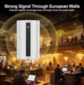 Router 5G de Doble SIM OpenWRT WiFi 6 de Doble Banda, Módem 5G LTE CPE Gigabit, Router WiFi Inalámbrico Empresarial - Product Image 5