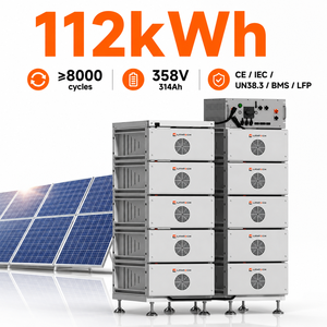 Système de Stockage d'Énergie Domestique Intelligent BMS WiFi 50kWh 60kWh Haute Tension LiFePO4 32kW avec Sauvegarde Solaire et Hors Réseau - Product Image 1