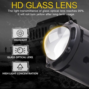 Sanvi OEM ODM Customized Automotive Led Headlight Bulbs Spotlight S01 High Low Beam Motorcycle LED Headlight Spotlight Work Lamp - Product Image 3