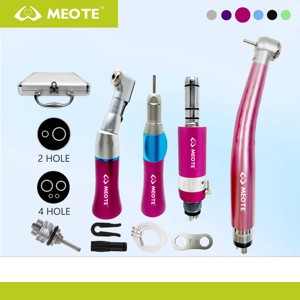 Kit Dentale Meite per Studenti di Odontoiatria con Manipolo ad Alta Velocità LED e Manipolo a Bassa Velocità con Spray Esterno - Product Image 3