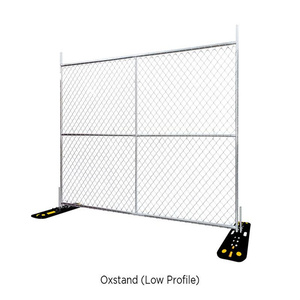 الجملة عالية الجودة 6 × 12 بوصة سلسلة ربط مؤقت موقع البناء الولايات المتحدة لوحات السياج - Product Image 3