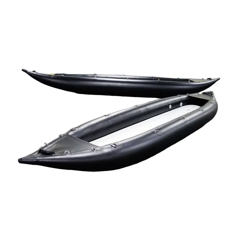 Kayak inflable de pvc para dos personas, kayak de TPU, barato, fábrica de china