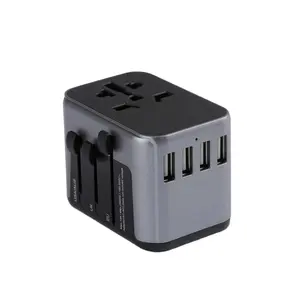 Universal Travel Adapter Plugs Sockets with UK US AUS European Travel Plug