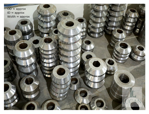 Rodillos de Acero Nuevos para Máquina de Conformado de Rodillos, Matrices de Herramientas para Máquinas de Rectificado CNC, Endurecidos y Cromados, 58-62 HRC, Alta Dureza - Product Image 2
