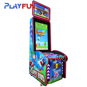 Playfun Indoor Pretpark Videokaartje Verloterijprijs Crossy Road Flappy Bird Lucky Fish Quick Drop Games Machine