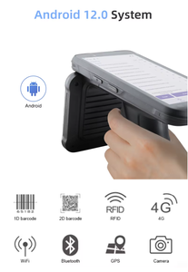 5.5in Screen 1D/2D Barcode <b>Camera</b> Bulk Read 1000+ Tags/s Drop Proof IP65 Logistics Warehouse Terminal - Product Image 2