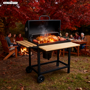 <strong>Bbq</strong> Island Rotisserie Station Indoor <strong>Bbq</strong> <strong>Gas</strong> Grill Flipping <strong>Bbq</strong> Grill <strong>Coal</strong> Barbecue a <strong>Gas</strong> Smoker Barbecue Portable Asador Pollos - Product Image 6