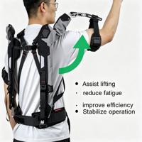 Exosquelette d'assistance à l'épaule en tissu tactique pour travaux répétitifs en position debout, liberté totale de l'épaule, sans contrainte du bras, pratique