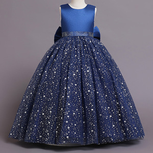Abito di Lusso per Bambine con Stampa e Paillettes, Vestito Estivo per Feste, Adatto per Bambine dai 3 ai <span class=keywords><strong>12</strong></span> <span class=keywords><strong>Anni</strong></span> - Product Image 5