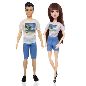 <span class=keywords><strong>Ropa</strong></span> <span class=keywords><strong>para</strong></span> Muñecas <span class=keywords><strong>de</strong></span> Parejas <span class=keywords><strong>de</strong></span> 30 cm, Conjunto <span class=keywords><strong>de</strong></span> <span class=keywords><strong>Ropa</strong></span> <span class=keywords><strong>para</strong></span> el Hogar, Top, Pantalones, Traje, Falda, No Incluye Muñecas - Product Image 5