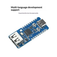 RP2350-USB-A Raspberry Pi Pico 2 Placa de Desarrollo de Microcontrolador con Interfaz USB Tipo-C, Pines de Cabeza No Soldados (Original)