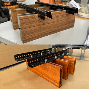 <span class=keywords><strong>Plafond</strong></span> décoratif en faux aluminium en forme de U Jayminton Factory, extrudé pour mur, garage, <span class=keywords><strong>couloir</strong></span>, hall, magasin, salle d'exposition, aéroport - Product Image 5