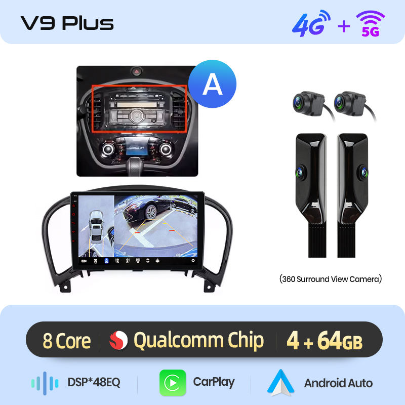 V9 plus +360 CAM black(4+64GB) A
