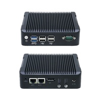Mini PC Commercial Embarqué N5P, Silencieux et Compact, Ordinateur de Contrôle Intel Pentium J3710 en Stock