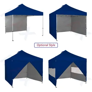 Carpa industrial comercial Octeel gazebo 3x3 con pared lateral para el mercado europeo carpas publicitarias para fiestas para eventos al aire libre