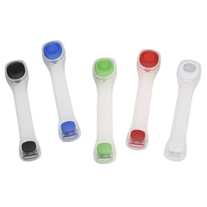 Led Arm Band Silicone <b>Flash</b> <b>Light</b> Night Riding Adjustable With Built In Battery IPX4 Waterproof - Product Image 5