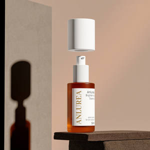 カスタム高品質フリーリード50g 50ml 100ml 120ml琥珀色ガラス瓶とボトルクリーム化粧品パッケージ容器高品質セット - Product Image 6