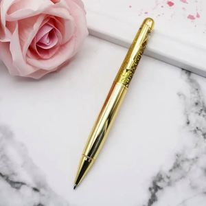 New Design Rose Gold Liquid Foil Metal Ball <b>Pen</b> Gift Promotion Floating <b>Pen</b> DIY Glitter <b>Ballpoint</b> <b>Pens</b> - Product Image 5