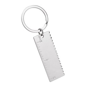 Llavero con Regla de Plástico de 1m, Sistema de Medición en Milímetros, Caja Ecológica - Product Image 2