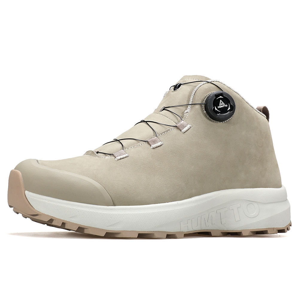 HUMTTO 250961 Cuero de vaca genuino Corte alto Hombres Zapatos