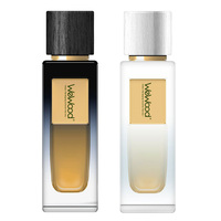 Tapas de Madera WeWood de Vietnam para Botellas de Perfume, Tapas Cilíndricas Negras Vacías para Botellas de Vidrio