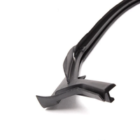Moldura Inferior de Ventana Trasera Original para BMW Serie 7 E65 E66 51 71 7 033 257 51714385787