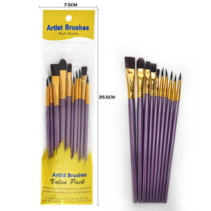 Vente en gros <span class=keywords><strong>pas</strong></span> <span class=keywords><strong>cher</strong></span> ensemble de pinceaux de <span class=keywords><strong>peinture</strong></span> <span class=keywords><strong>à</strong></span> <span class=keywords><strong>l</strong></span>'<span class=keywords><strong>huile</strong></span> avec manche en plastique et en nylon pour aquarelle <span class=keywords><strong>peinture</strong></span> <span class=keywords><strong>à</strong></span> <span class=keywords><strong>l</strong></span>'<span class=keywords><strong>huile</strong></span> d'art peinte <span class=keywords><strong>à</strong></span> la main - Product Image 5