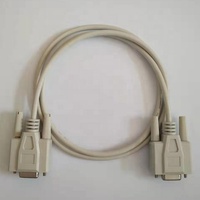 Cable de 6 pies DB9Female a DB9 hembra Serial RS232 cable de módem nulo